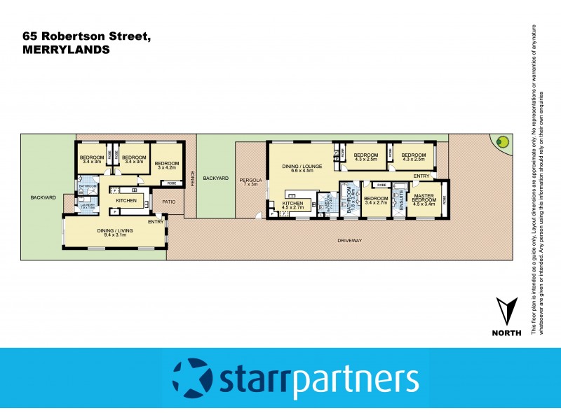 65 Robertson Street, Merrylands NSW 2160 Floorplan