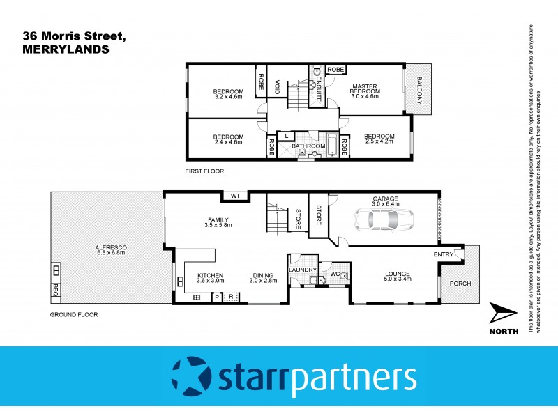 36 Morris Street, Merrylands NSW 2160 Floorplan