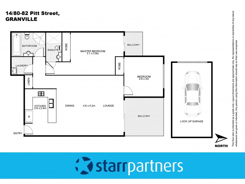 14/80-82 Pitt Street, Granville NSW 2142 Floorplan