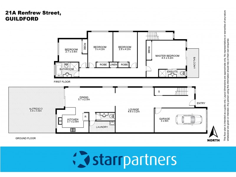 21A Renfrew Street, Guildford NSW 2161 Floorplan
