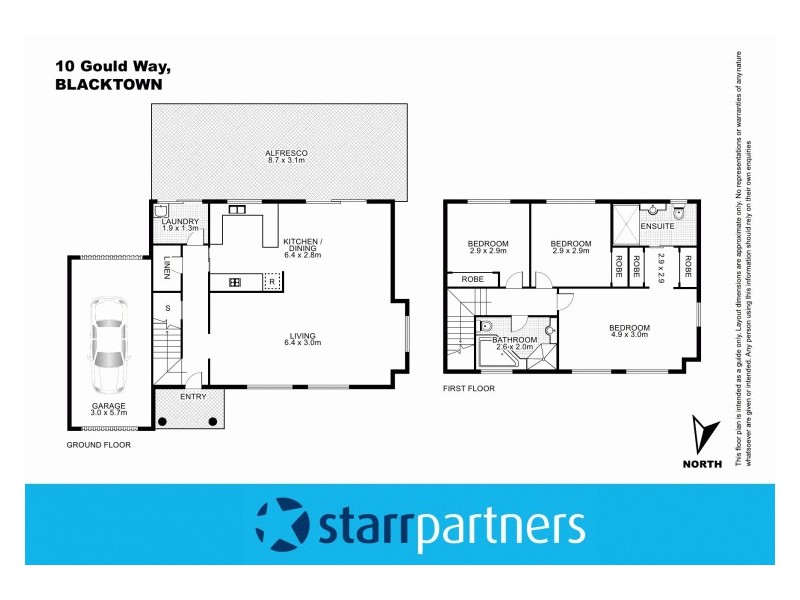 10 Gould Way, Blacktown NSW 2148 Floorplan