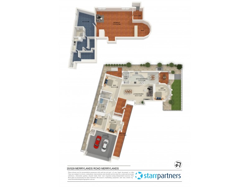 20/529 Merrylands Road, Merrylands NSW 2160 Floorplan