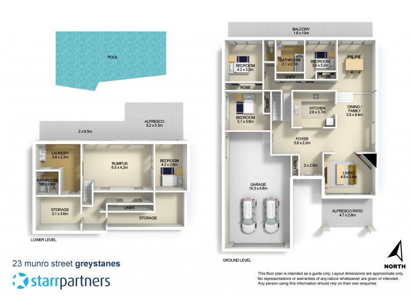 23 Munro Street, Greystanes NSW 2145 Floorplan