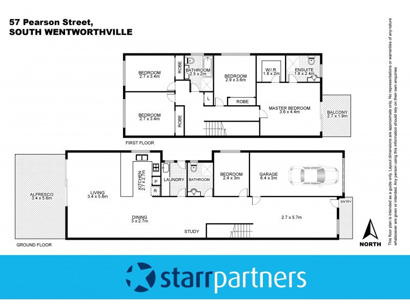 57 Pearson Street, South Wentworthville NSW 2145 Floorplan