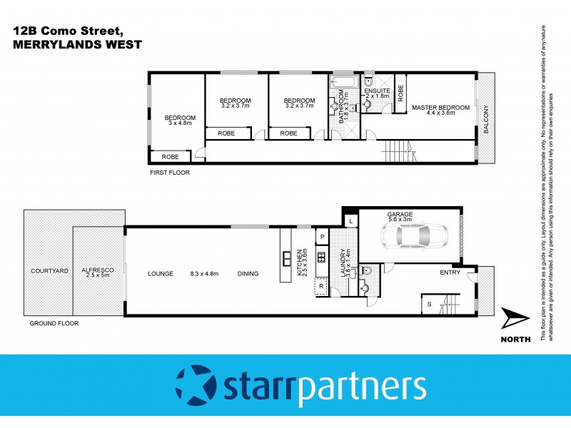 12B Como Street, Merrylands NSW 2160 Floorplan