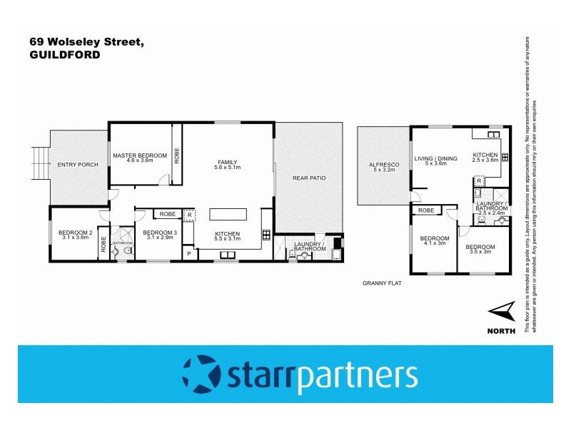 69 Wolseley Street, Guildford NSW 2161 Floorplan