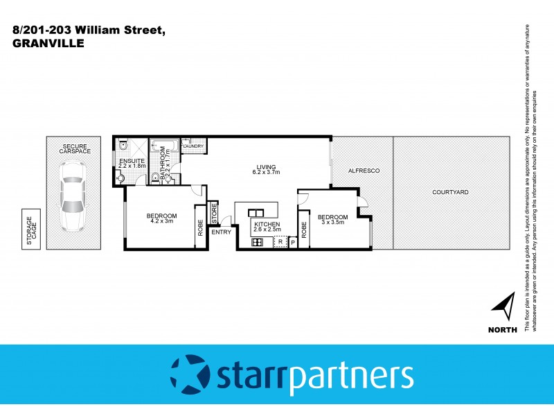 8/201-203 William Street, Granville NSW 2142 Floorplan