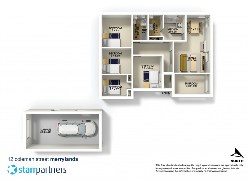 12 Coleman Street, Merrylands NSW 2160 Floorplan