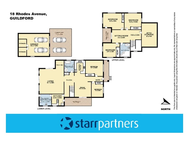 18 Rhodes Avenue, Guildford NSW 2161 Floorplan