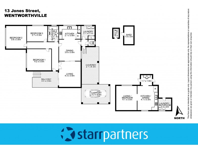 13 Jones Street, Wentworthville NSW 2145 Floorplan