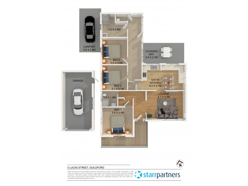 3 Lucas Street, Guildford NSW 2161 Floorplan