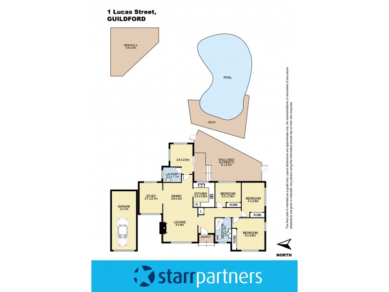 1 Lucas Street, Guildford NSW 2161 Floorplan