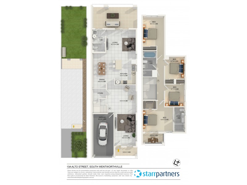 13a Alto Street, South Wentworthville NSW 2145 Floorplan