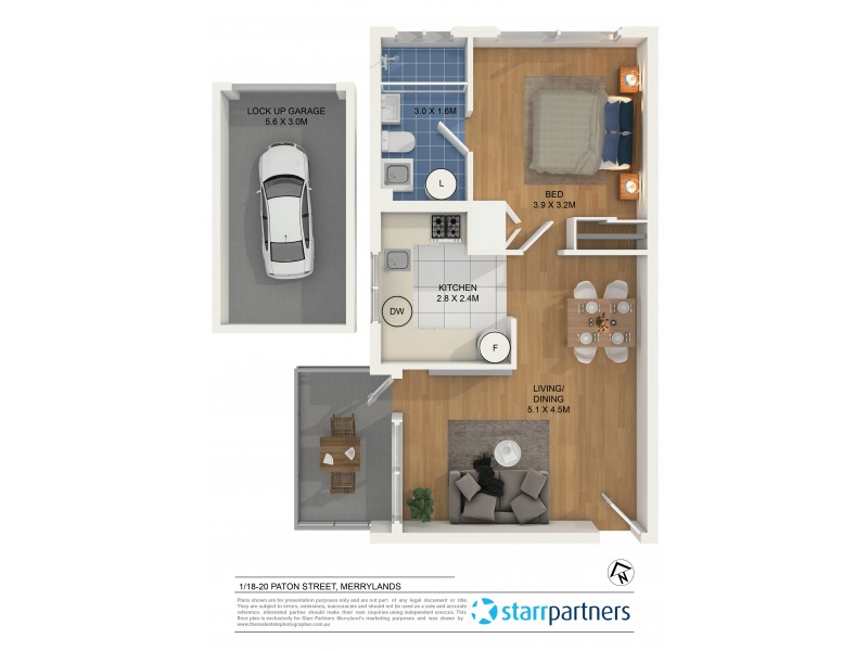 1/18-20 Paton Street, Merrylands NSW 2160 Floorplan