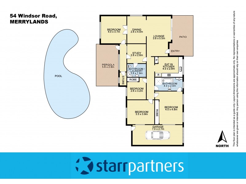 54 Windsor Road, Merrylands NSW 2160 Floorplan