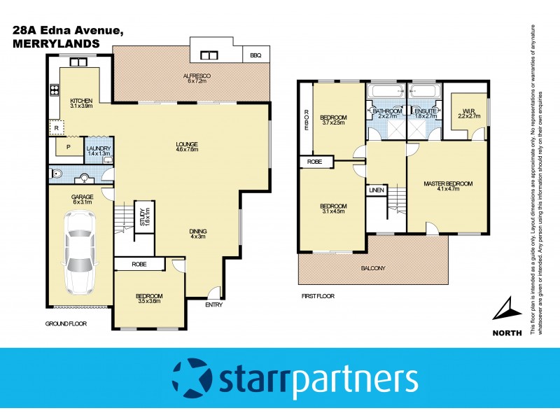 28A Edna Avenue, Merrylands NSW 2160 Floorplan