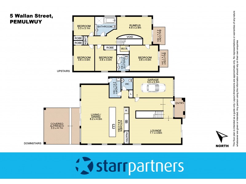 5 Wallan Street, Pemulwuy NSW 2145 Floorplan