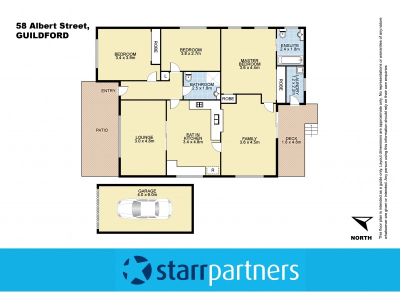 58 Albert Street, Guildford NSW 2161 Floorplan