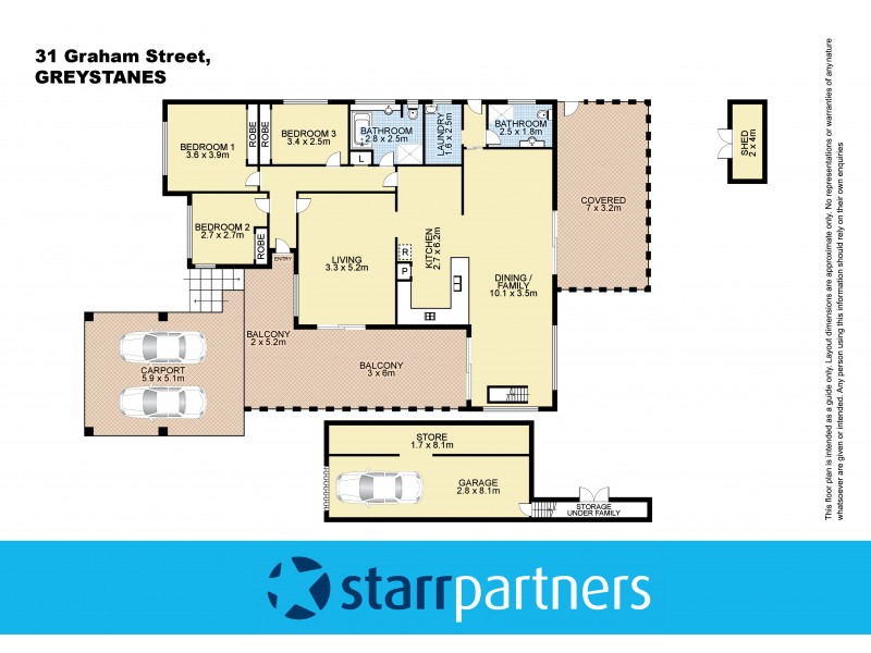 31 Graham Street, Greystanes NSW 2145 Floorplan