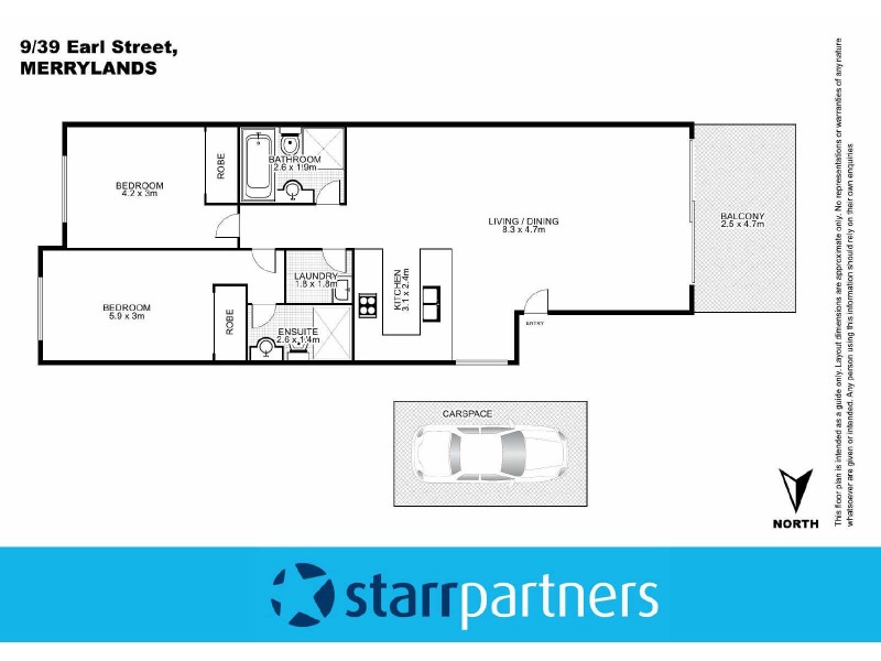 9/39 EARL STREET, Merrylands NSW 2160
