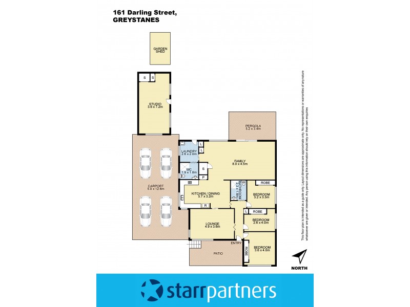 161 Darling Street, Greystanes NSW 2145 Floorplan