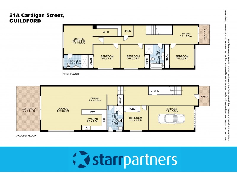 21A Cardigan Street, Guildford NSW 2161 Floorplan