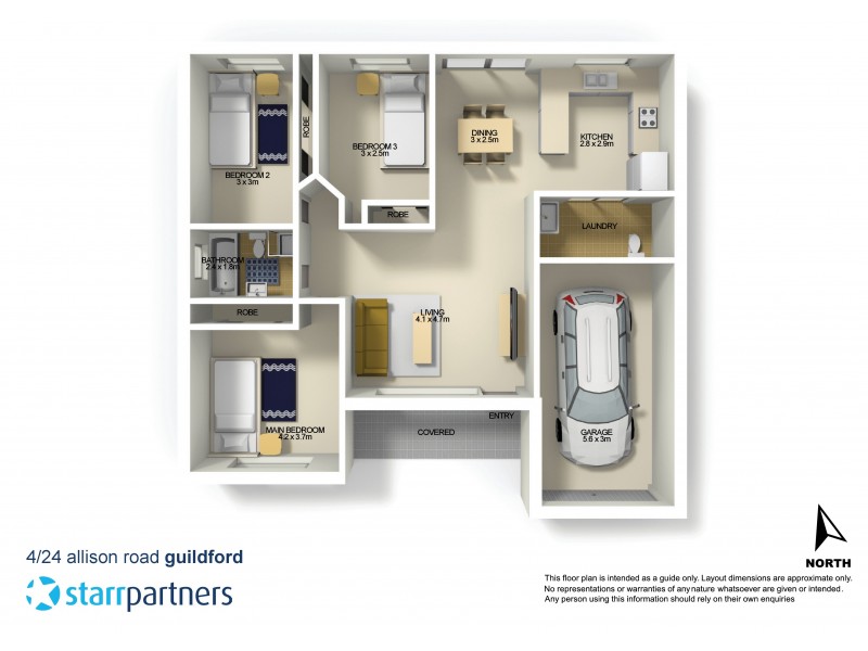 4/24 Allison Road, Guildford NSW 2161 Floorplan