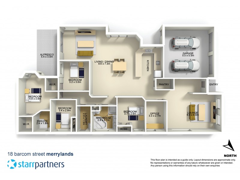 18 Barcom Street, Merrylands NSW 2160 Floorplan