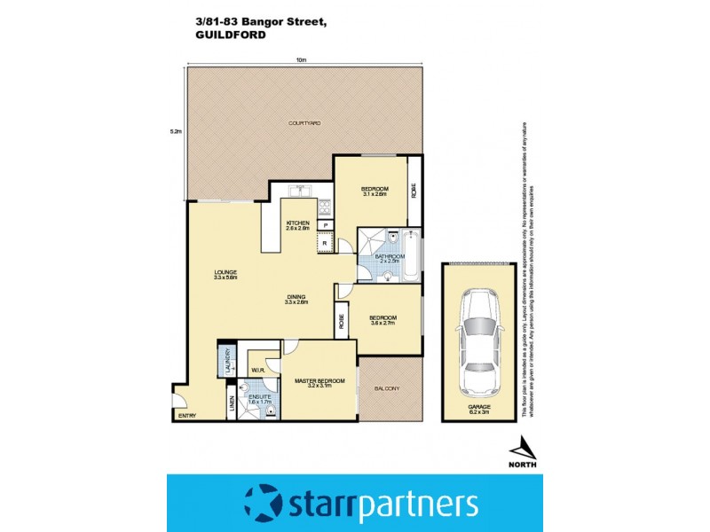 3/81-83 Bangor Street, Guildford NSW 2161 Floorplan