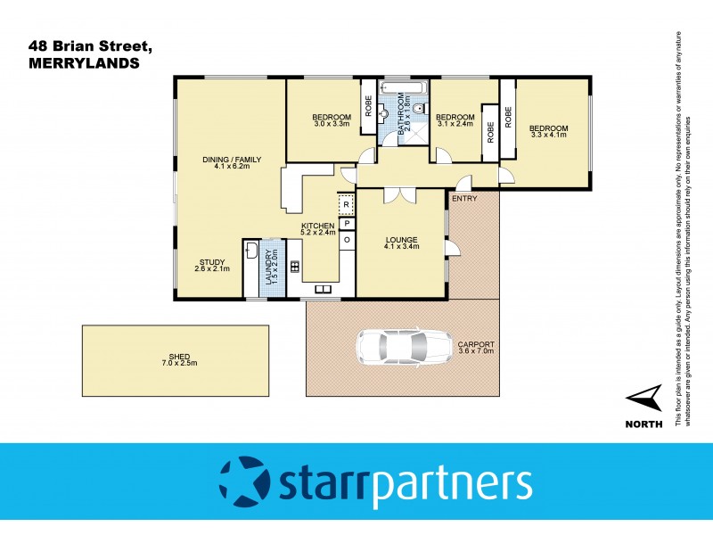48 Brian Street, Merrylands NSW 2160 Floorplan