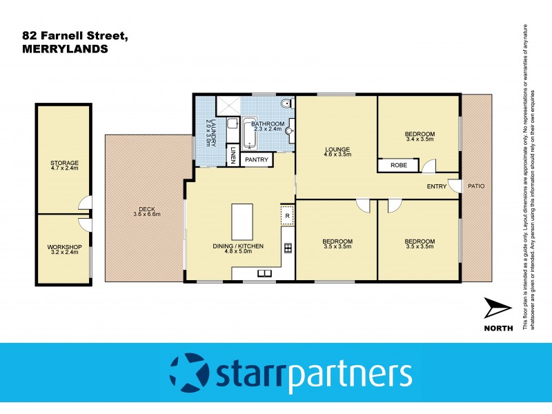 82 Farnell Street, Merrylands NSW 2160 Floorplan