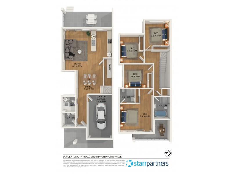 84a Centenary Road, South Wentworthville NSW 2145 Floorplan