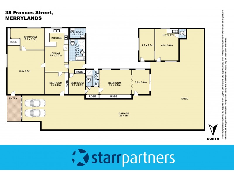 38 Frances Street, Merrylands NSW 2160 Floorplan