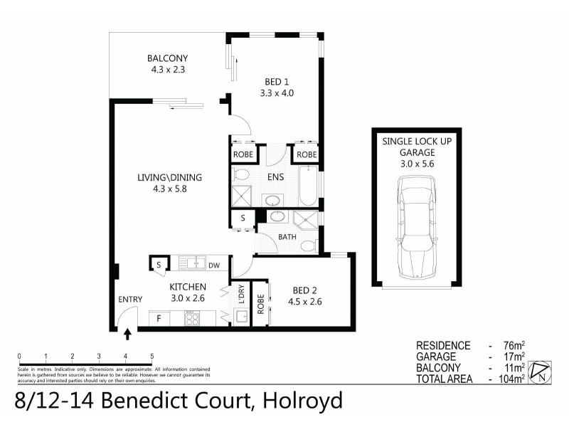 8/12-14 BENEDICT COURT, Holroyd NSW 2142