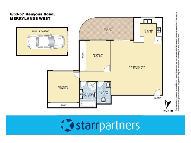 6/53-57 Kenyons Road, Merrylands NSW 2160 Floorplan