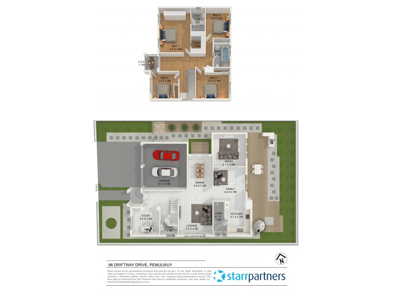 98 Driftway Drive, Pemulwuy NSW 2145 Floorplan
