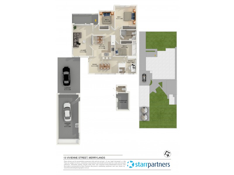 13 Vivienne Street, Merrylands NSW 2160 Floorplan