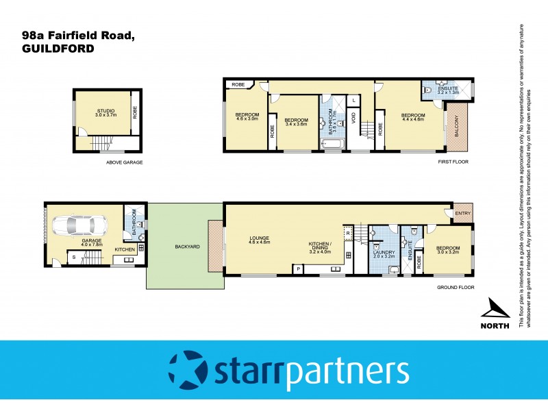 98A Fairfield Road, Guildford NSW 2161 Floorplan