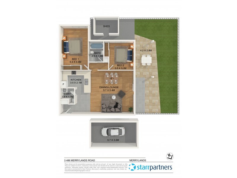 3/486-488 Merrylands Road, Merrylands NSW 2160 Floorplan