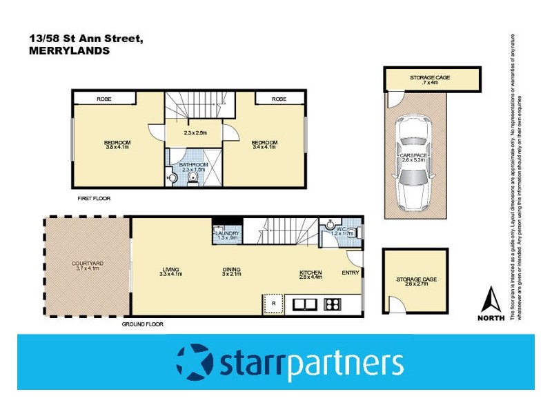 13/58-60 St Ann Street, Merrylands NSW 2160 Floorplan