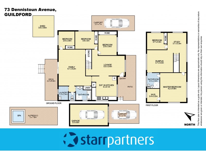 73 Dennistoun Avenue, Guildford NSW 2161 Floorplan