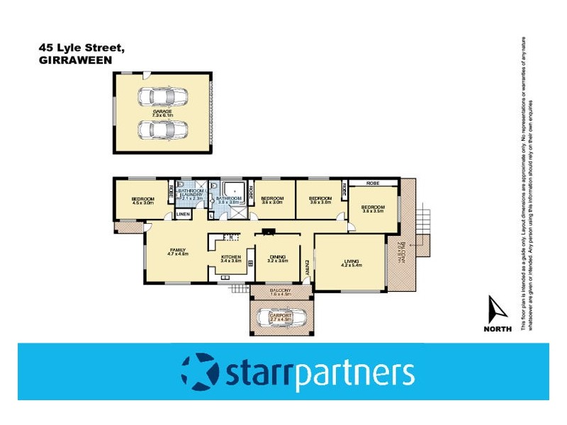 45 Lyle Street, Girraween NSW 2145 Floorplan