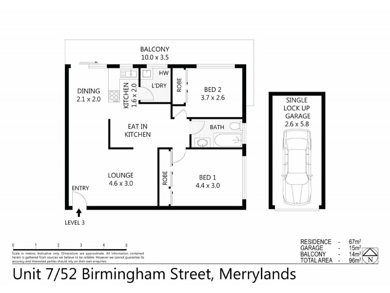 7/52 Brimingham Street, Merrylands NSW 2160
