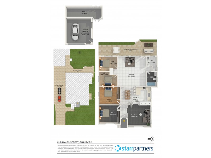 65 Princes Street, Guildford NSW 2161 Floorplan