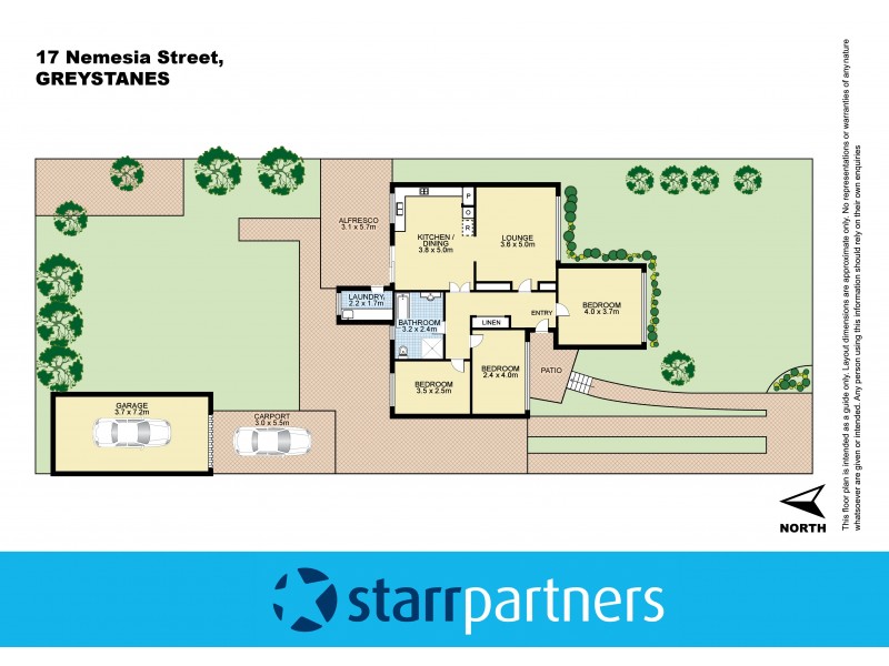 17 Nemesia Street, Greystanes NSW 2145 Floorplan