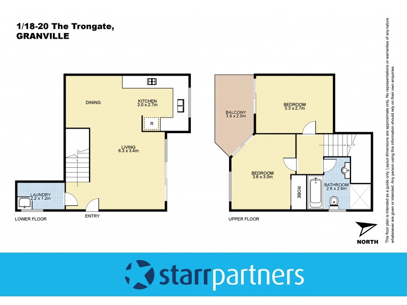1/18-20 The Trongate, Granville NSW 2142 Floorplan