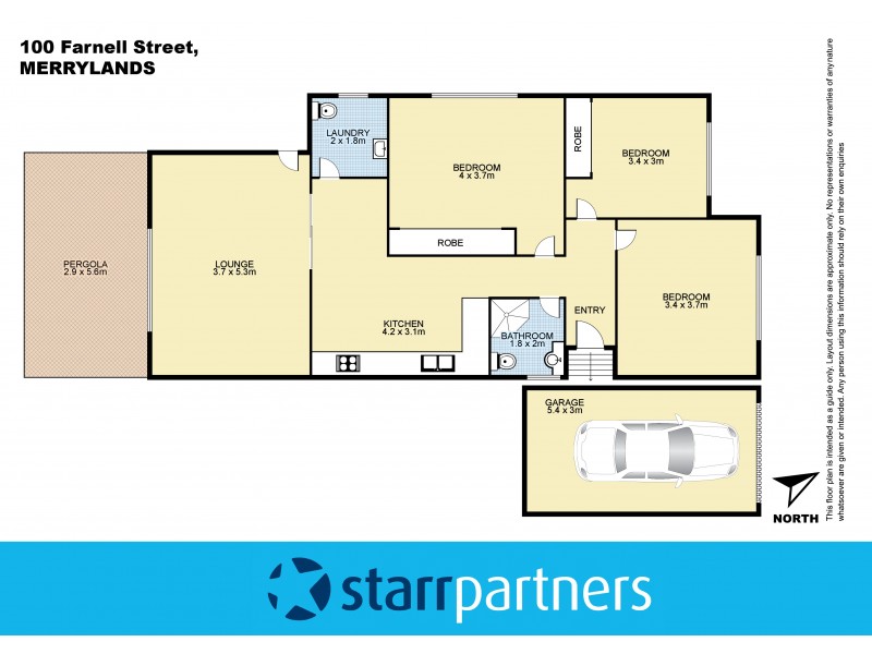 100 Farnell Street, Merrylands NSW 2160 Floorplan
