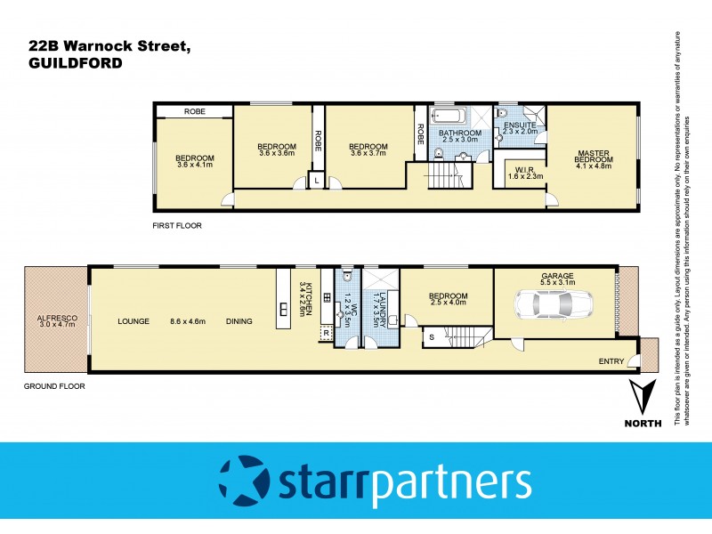 22B Warnock Street, Guildford NSW 2161 Floorplan