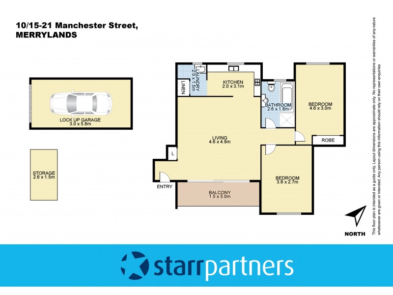 10/15-21 Manchester Street, Merrylands NSW 2160 Floorplan