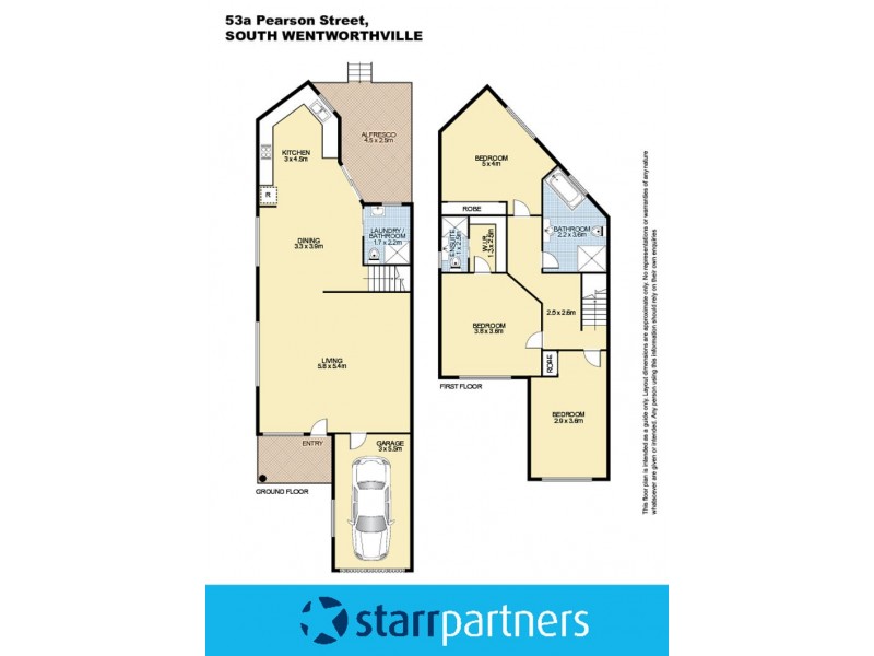 53a Pearson Street, South Wentworthville NSW 2145 Floorplan